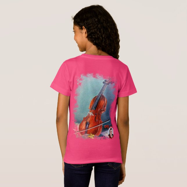 Violín T Shirt (Hel baksida)