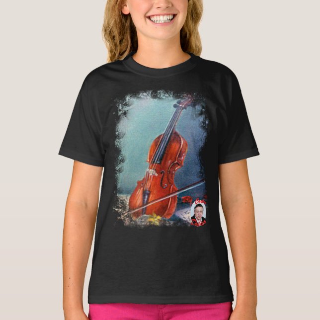 Violín T Shirt (Framsida)