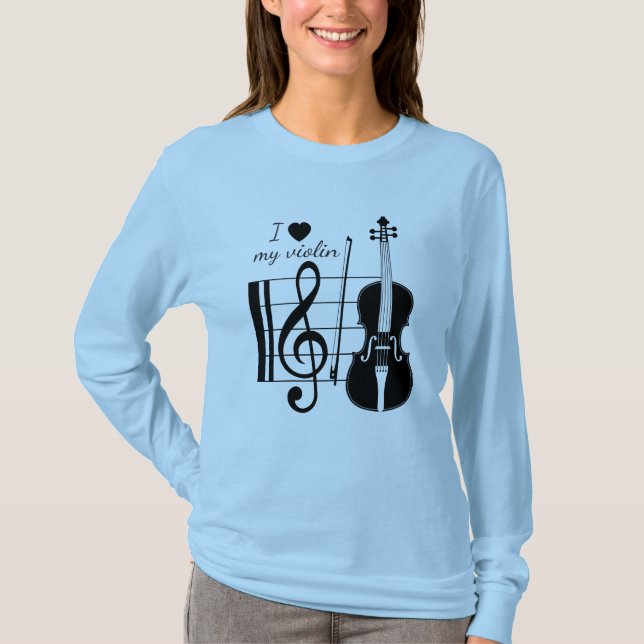 Violin T-Shirt (Framsida)
