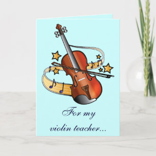 Violin Teacher Tack Kort
