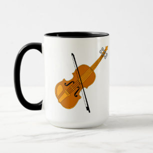 Violin Teckning Mugg