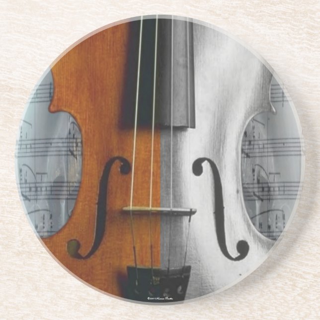Violin Underlägg Sandsten (Framsidan)
