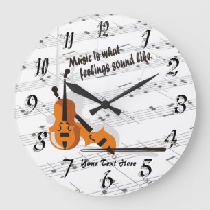 Violin - Vad känns Ljud som en rund väggklocka