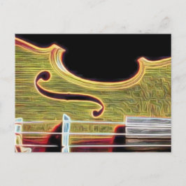 Violin, Viola, Cello? Vykort