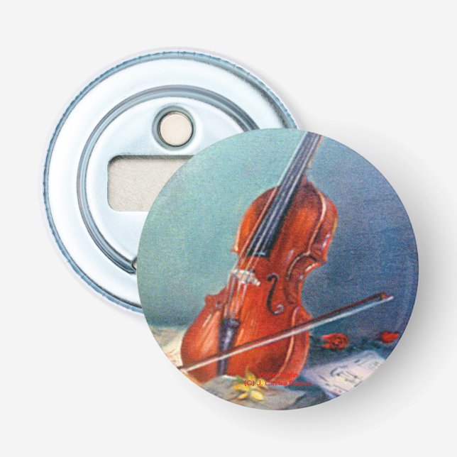 Violín/Violin Flasköppnare (Framsidan)