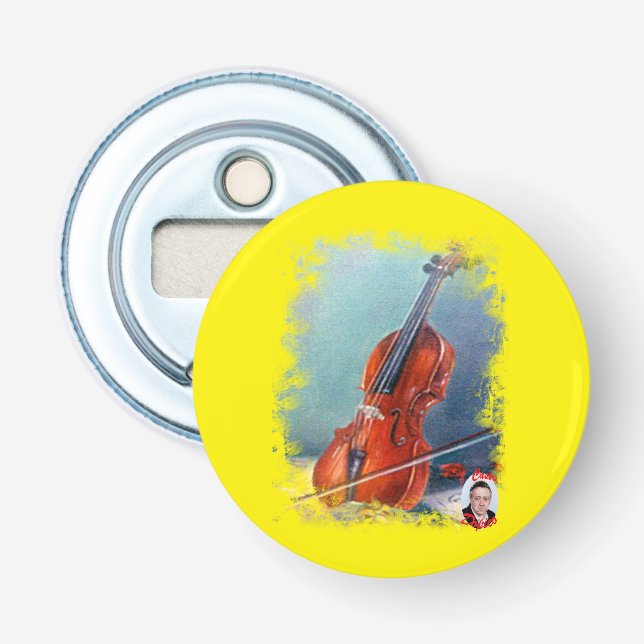 Violín/Violin Flasköppnare (Framsidan)