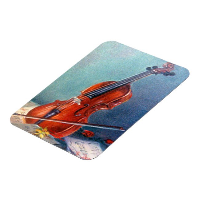 Violín/Violin Magnet (Vänstra Sidan)