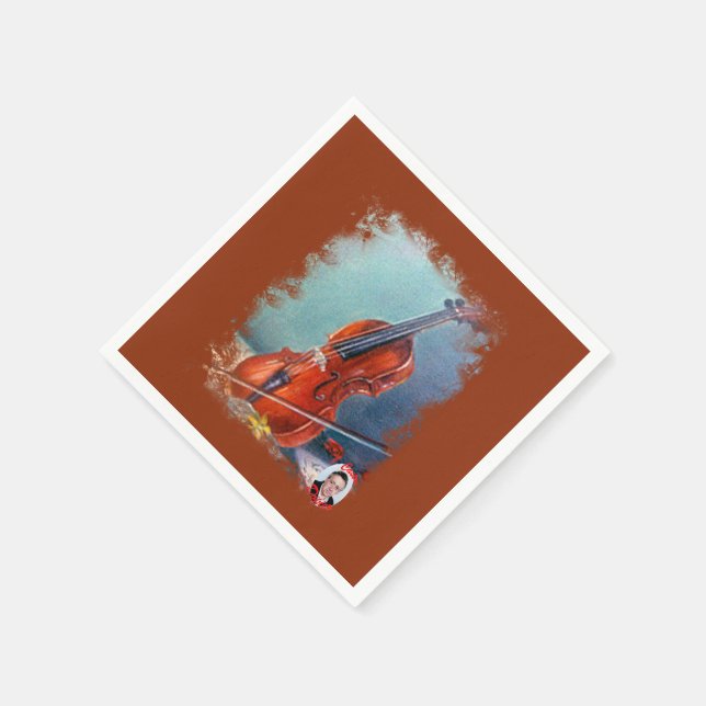 Violín/Violin Pappersservett (Hörn)