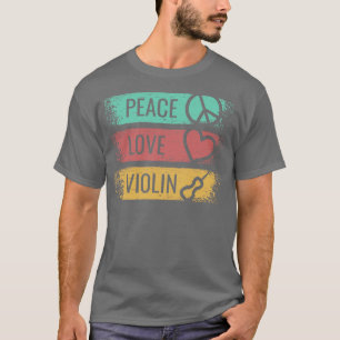 Violin Violinist Fiddle 2 T Shirt