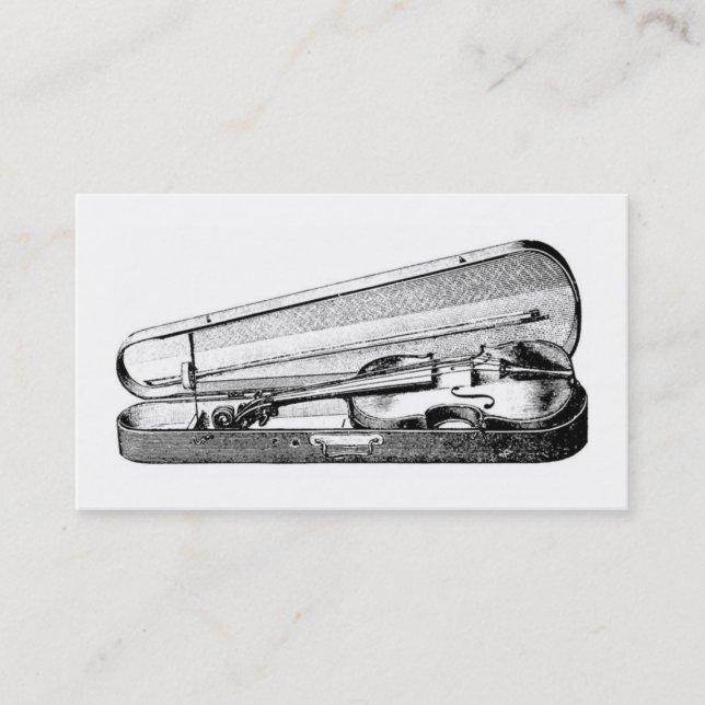 Violin Visitkort (Framsida)