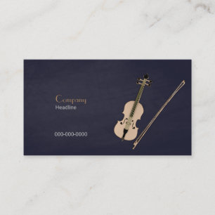 Violin Visitkort