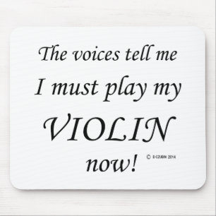 Violin Voices Säg must Play Musmatta