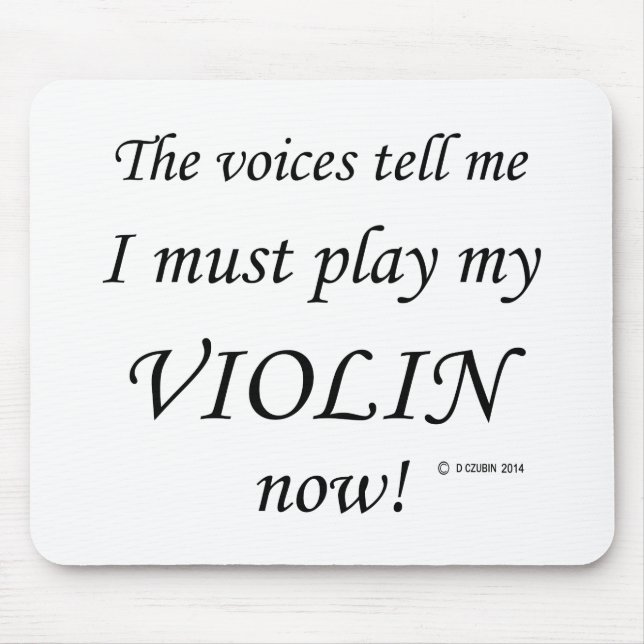 Violin Voices Säg must Play Musmatta (Framsidan)