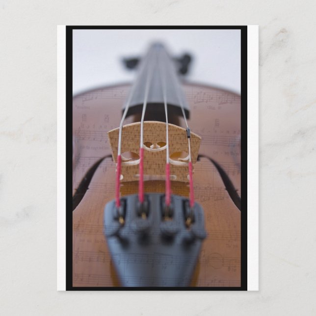 Violin Vykort (Framsida)