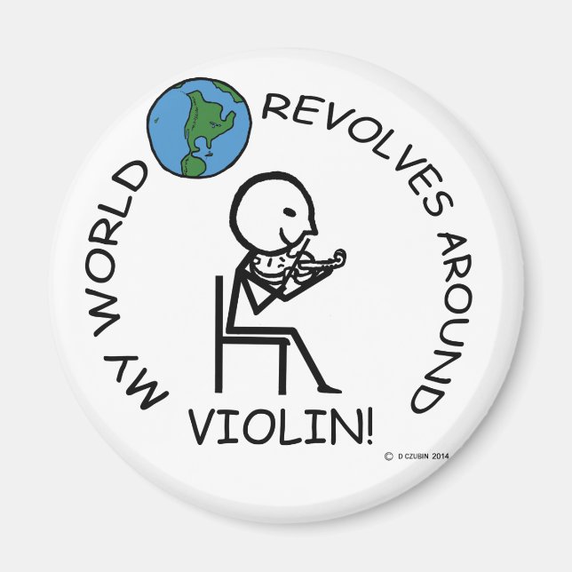 Violin - World Revolves Around Magnet (Framsidan)