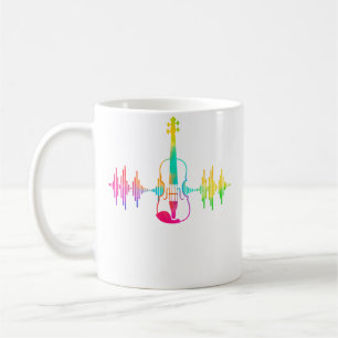 Violinälskare Musikälskare Orkester Kaffemugg