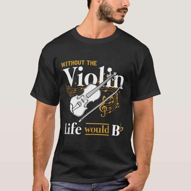 Violine T Shirt (Framsida)