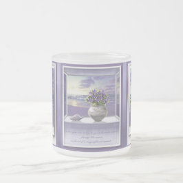 violiner i måne burk frostad glasmugg