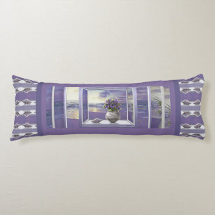 violiner i måne burk kroppskudde