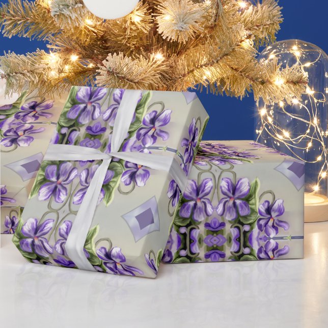 violiner i måne burk presentpapper (Helgdagar)