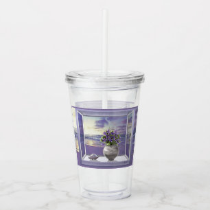 violiner i måne burk take away mugg