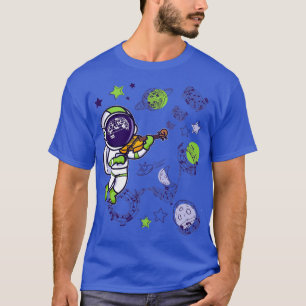 Violinist Astronaut T Shirt