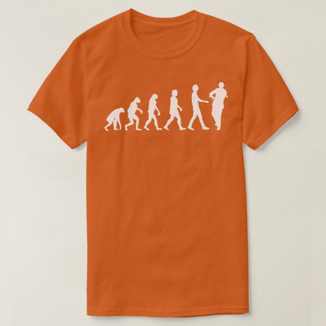 Violinist Evolution 4 T Shirt (Design framsida)