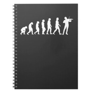 Violinist Evolution Anteckningsbok