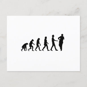 Violinist Evolution Vykort