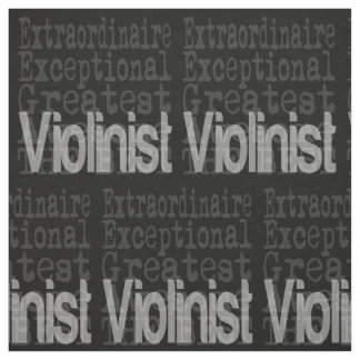 Violinist Extraordinaire Fabric Tyg