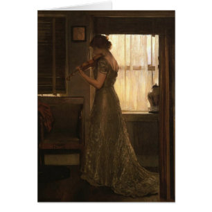 Violinist Hälsningskort