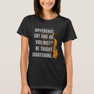 Violinist Superskoj Fiddle Spelman Violin T Shirt