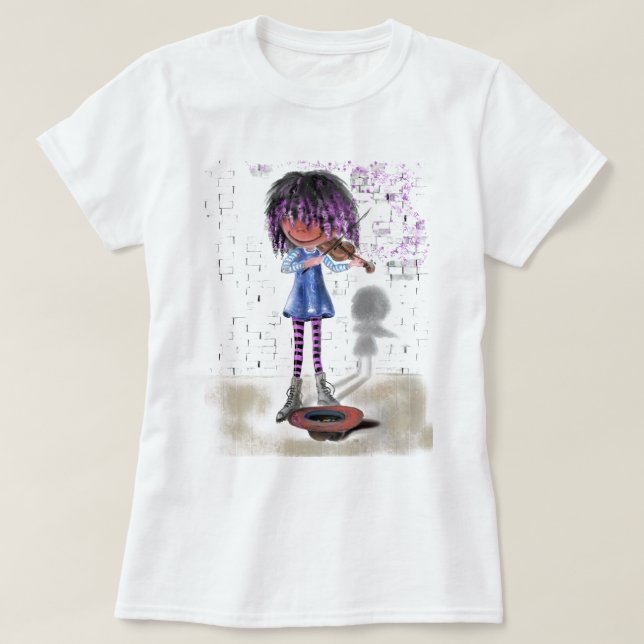 Violinist T-Shirt (Design framsida)