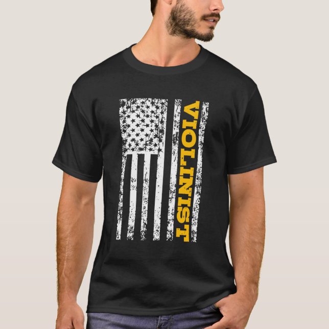 Violinist T Shirt (Framsida)
