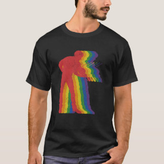 Violinist Violin Gay pride LGBTQ Supporter Rainbow T Shirt