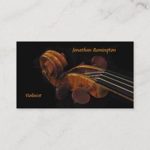Violinist Visitkort