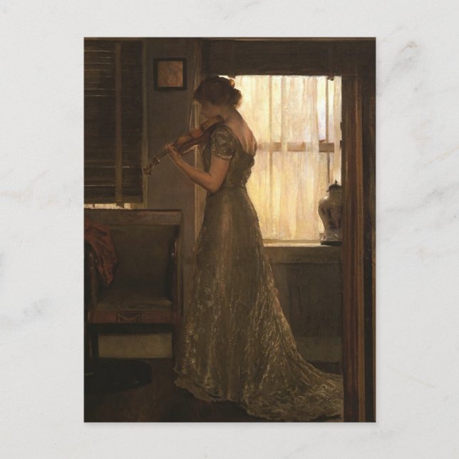 Violinist Vykort (Framsida)