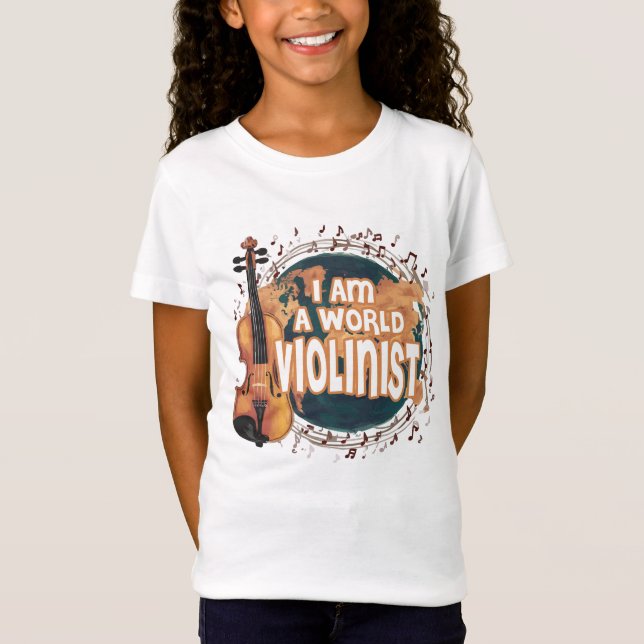 violinist world t shirt (Framsida)