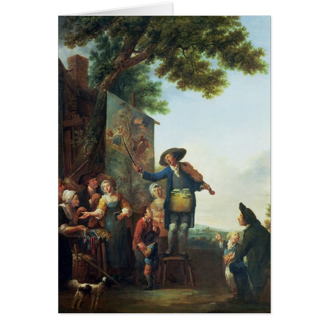 Violinisten Hälsningskort (Framsidan)