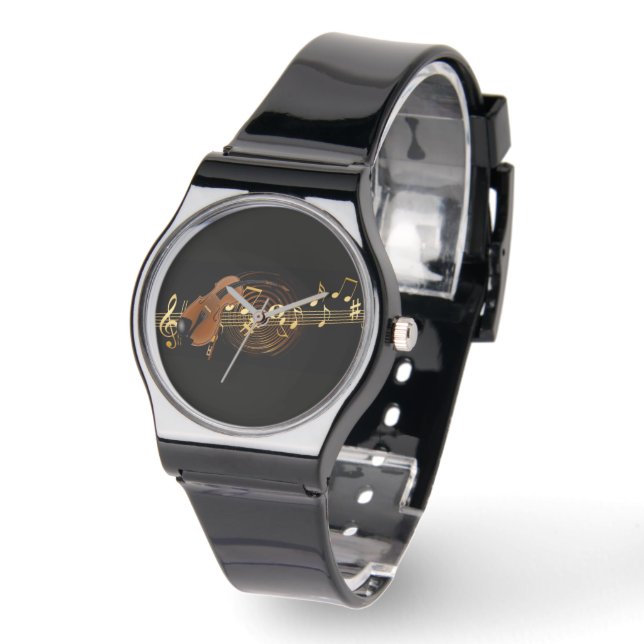 Violinmusik Armbandsur (Vinkel)