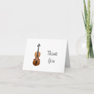 Violinmusik Söt Tack Kort