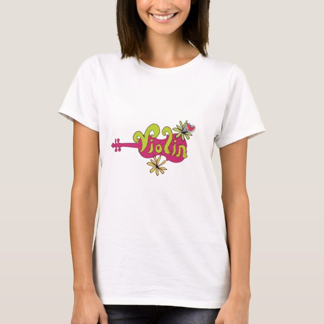violinplayer t-shirt (Framsida)