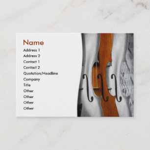 Violins Affärskort Visitkort