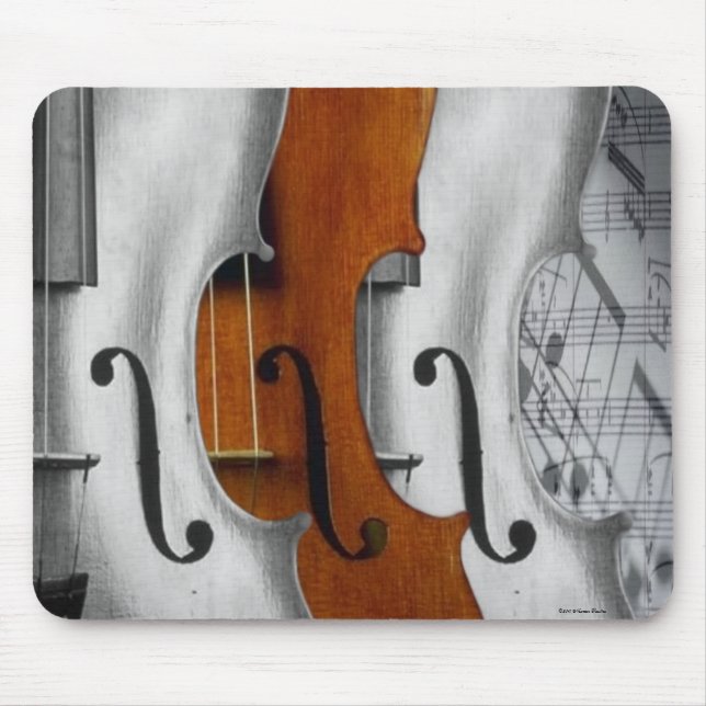 Violins Mousepad Musmatta (Framsidan)