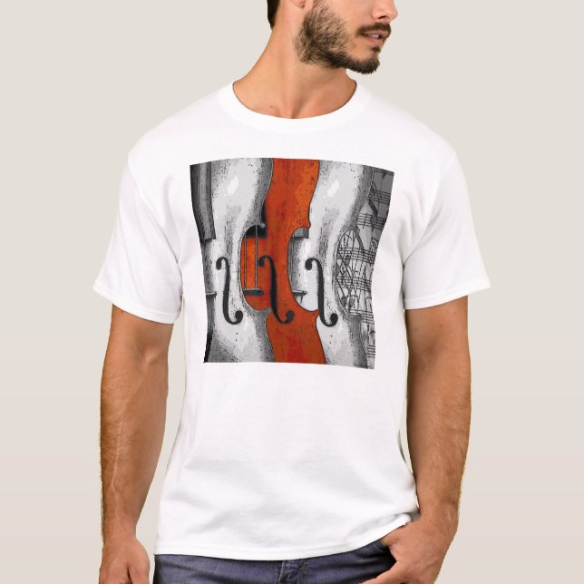 Violins Shirt Tee (Framsida)