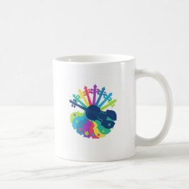 Violn roligt kaffemugg