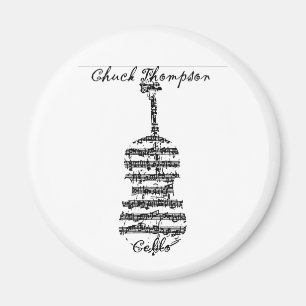 violoncell 3 magnet