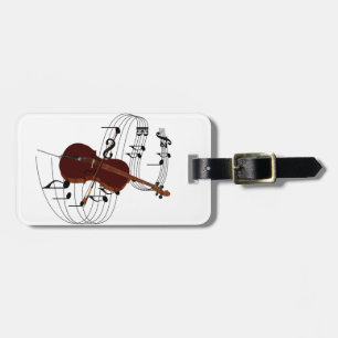 Violoncell Bagagebricka