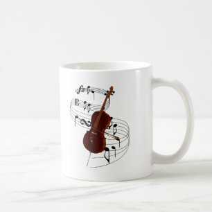 Violoncell Kaffemugg