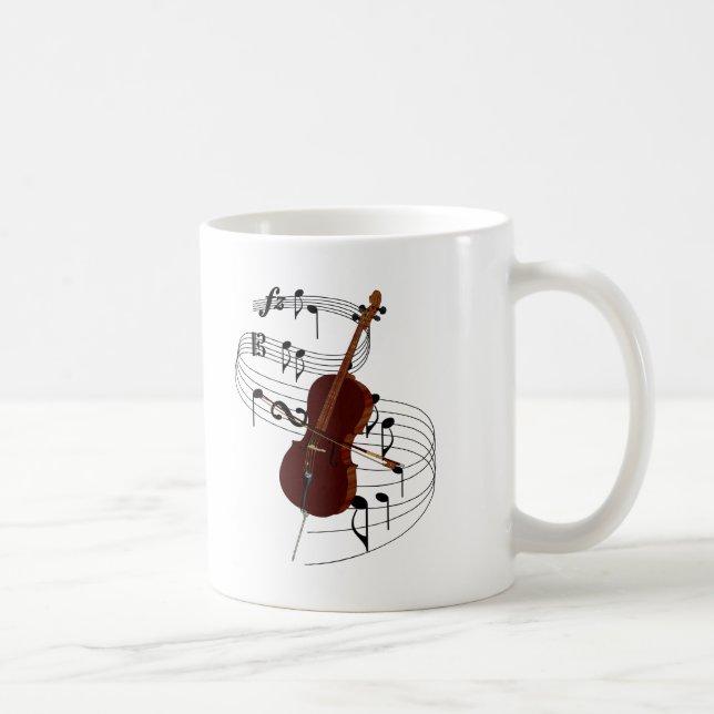 Violoncell Kaffemugg (Höger)